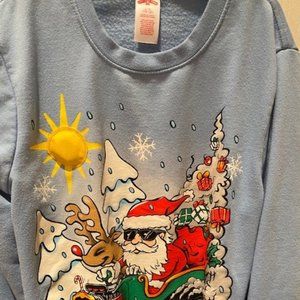 Santa Sweatshirt Size 10/12